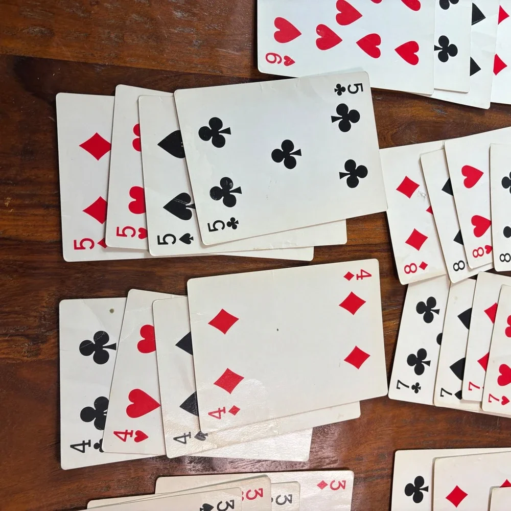 Vintage Disney Jumbo Playing Cards‎ Sorcerer Mickey Disneyland Walt Disney World